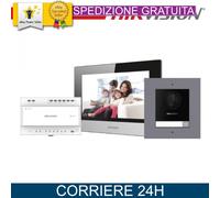 Hikvision DS-KIS702Y Kit Videocitofono 2 Fili per Casa/Villa, Alta Qualità