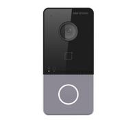 HIKVISION Stazione Esterna del Videocitofono IP Hikvision Campanello Wireless Videocamera Sorveglianza Esterno Funzionamento Autonomo o con Monitor Visione Notturna