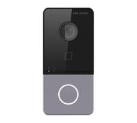 HIKVISION Stazione Esterna del Videocitofono IP Hikvision Campanello Wireless Videocamera Sorveglianza Esterno Funzionamento Autonomo o con Monitor Visione Notturna