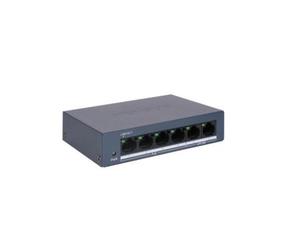 Hikvision DS-XS0106-P/POLISH switch di rete Non gestito Fast Ethernet (10/100) Supporto Power over Ethernet (PoE) Blu scuro