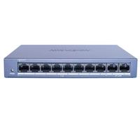 Hikvision DS-XS0110-P Switch POE non gestito Ethernet veloce a 8 porte