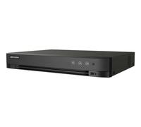 Hikvision DVR, 4 canali Turbo HD + 4 canali IP, 8 MP 4K, riconoscimento facciale, 1 disco rigido max. 10 TB