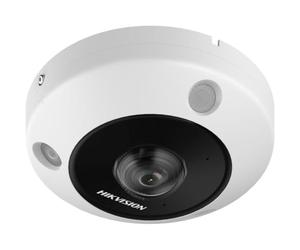 Hikvision Fish-eye Telecamera IP - 12Mp - 360° visione - IR 15m - audio bidirezionale