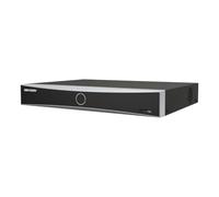 HIKVISION NVR 8 canali IP, 12MP/4K, 8 porte PoE+, riconoscimento facciale, AcuSense, HDMI 4K 1 alloggiamenti per disco rigido / 300 metri PoE modalità estesa