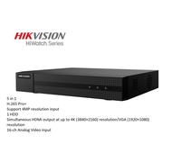 HIKVISION HWD-6116MH-G2 DVR 5IN1 AHD CVI TVI CVBS IP 16 CANALI UTC 4 MP TURBO HD