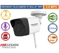 HIKVISION HWI-B120-D/W TELECAMERA BULLET IP WIFI 1080P 2MP ONVIF SD CARD IP66