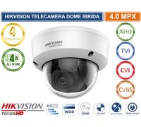 HIKVISION HWT-D340-VF TELECAMERA DOME VARIFOCAL 4IN1 TVI/AHD/CVI/CVBS 4MPX IP6