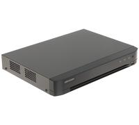 Hikvision DVR, 4 canali Turbo HD + 4 canali IP, 8 MP 4K, riconoscimento facciale, 1 disco rigido max. 10 TB