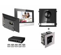 HIKVISION KIT-DS-KD8003-IME1 Kit Videocitofono IP 2 Megapixel 180°+ cornice