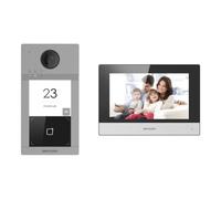 kit Videocitofono Monofamiliare POE IP 2 FILI HIKVISION DS-KIS604-P 7 Pollici