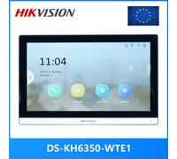 HIKVISION Monitor da interno PoE multilingue da 7 pollici DS-KH6350-WTE1 sostituire DS-KH6320-WTE1, app Hik-connect, WiFi, videocitofono