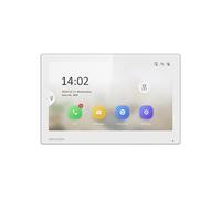 Hikvision Monitor Display Bianco Touch Screen interno 7" Intercom POE DS-KH6350-