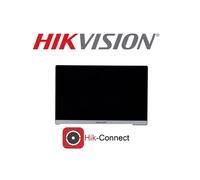 Hikvision Monitor Display Touch Nero Screen interno 7" Intercom POE DS-KH6350-WT