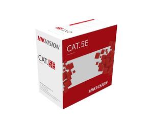 Hikvision Network Cable DS-1LN5E0-UU/E.Cavo Cat5e UTP Rame solido 0,5mm da esterno nero 305 m