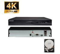 Hikvision NVR 4 canali 8MP ultra HD + HDD 1Tb - DS-7604NI-K1 (4K)