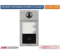 HIKVISION POSTAZIONE ESTERNA 2 PULSANTI VIDEOCITOFONO WIFI/IP CON TELECAMERE HD