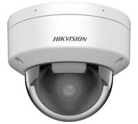 Hikvision DS-2CD2186G2H-ISU Telecamera di rete a cupola 8 MP ottica fissa 2.8mm Darkfighter con microfono integrato (Sostituisce cod. DS-2CD2186G2-ISU)