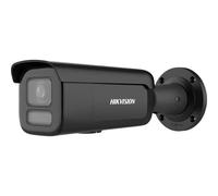 Hikvision 4MPWDR Bullet caméra reseau avec objectif varifocale motorisé 2.8-12mm. IR et lumiere visible IP67. IK10. noir