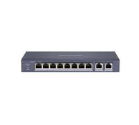 HIKVISION SWITCH 8P LAN 10/100M RJ45 POE+2P GIGABIT RJ45 HIKVISION DS-3E0310P-E/