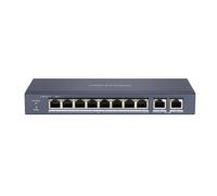 HIKVISION SWITCH 8P LAN 10/100M RJ45 POE+2P GIGABIT RJ45 HIKVISION DS-3E0310P-E/