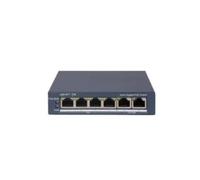 HIKVISION switch di rete Gestito Gigabit Ethernet PoE 6 porte Grigio