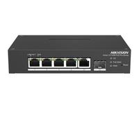 HIKVISION switch di rete Gestito L2 Fast Ethernet PoE 5 porte Nero