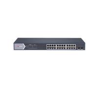 HIKVISION switch di rete Gigabit Ethernet PoE 24 porte Nero