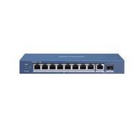 HIKVISION switch di rete Non gestito L2 Gigabit Ethernet 10/100/1000 PoE Blu