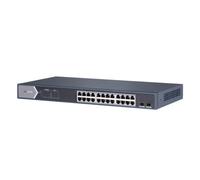 Hikvision Switch DS-3E0526P-E/M.Value Series 26 porte unmanaged 24 Gbps Poe+2 SFP Gbps 225W