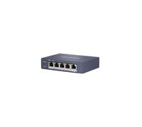 Hikvision Switch DS-3E0505HP-E PoE non gestito, 4 porte Gigabit RJ45 + 1 uplink Gigabit