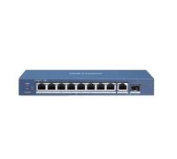 HIKVISION SWITCH 8 PORT GIGABIT UNMANAGED POE SWITCH 1 GIGABIT RJ45 UPLINK PORT,