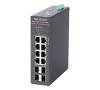 Hikvision Switch Industriale Smart Managed Gigabit Hi-Poe 8 Ports