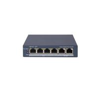 HIKVISION SWITCH L2, SMART MANAGED, 4 GIGABIT RJ45 POE PORTS, 2 GIGABIT RJ45 POR