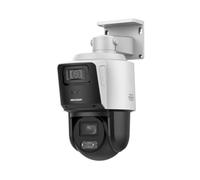 Hikvision Telecamera di Sicurezza IP PT TandemVu Ptz PoE+ 4MP+4MP 2.8mm Esterno IP66 - DS-2SE3C404MWG-E/14(2.8mm)
