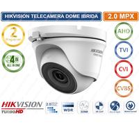 HIKVISION HWT-T120-M TELECAMERA DOME 4IN1 TVI/AHD/CVI/CVBS HD 1080P 2MPX 2.8 MM