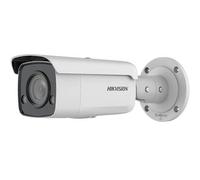 Hikvision - Telecamera IP PoE esterna Palla 4K Ultra HD professionale 4mm ColorVu Hikvision AcuSense Bianco LED Apprendimento in profondità - DS-2CD2T87G2-L(4mm)