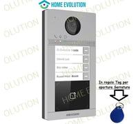 Hikvision Videocitofono 2mpx Wifi DS-KV8413-WME1 Pulsantiera 4 chiamate