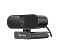 Hikvision Webcam FHD 2MP con Microfono Integrato e Autofocus per PC USB Nero