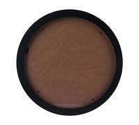 Hilai Cornici fotografiche, Cornice per Immagini Rotonde da 12 Pollici Telaio di Foto Rotondo con Bordo Nero Trasparente Decorativo Decorativo per Le Decorazioni per la Parete della casa