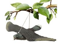 Hilai Esca Falco Repellente per Uccelli Realistico Spaventapasseri Impermeabili per Uccelli Spaventapasseri appesi con Corde sospese per la Decorazione del Giardino all'aperto
