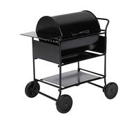 Hilai Roba in Miniatura, Grill Barbecue in Miniatura Mini Bambola BBQ tostare la Cucina in Metallo Simulazione Giocattolo Nero