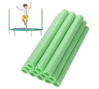 Hilai Tubi in Schiuma 12pc Pulli per Salto Morbido Copertine da 15,75 Pollici a Maniche protettive di Tubi in Schiuma Verde, Pali di Trampolino Sostituzione