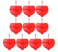 Hilai Ugello spruzzatore da 10 Pezzi, ugello spruzzatore Piatto Professionale getti schiumogeni riutilizzabili per espansione della Schiuma Verticale e soffitto