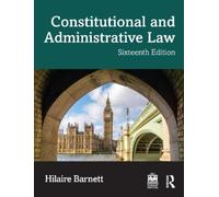 Hilaire Barnett Constitutional and Administrative Law (Tascabile)