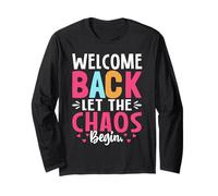 Hilarious Back to School Humor for Students and Teachers Maglia a Manica