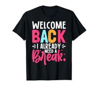 Hilarious Back to School Humor for Students and Teachers Maglietta