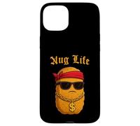 Hilarious Nug Life Chicken Nugget Meme Funny Junk Food Custodia per iPhone 15 Plus