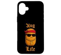 Hilarious Nug Life Chicken Nugget Meme Funny Junk Food Custodia per iPhone 16 Plus
