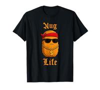 Hilarious Nug Life Chicken Nugget Meme Funny Junk Food Maglietta