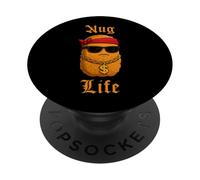 Hilarious Nug Life Chicken Nugget Meme Funny Junk Food PopSockets PopGrip Adesivo